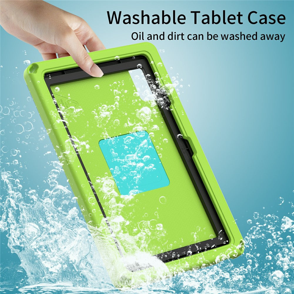For Lenovo Tab M10 Plus (3rd Gen) TB-125F 10.6 / Xiaomi Redmi Pad 10.6 Tablet Case EVA+PC Anti-drop Tablet Cover - Green