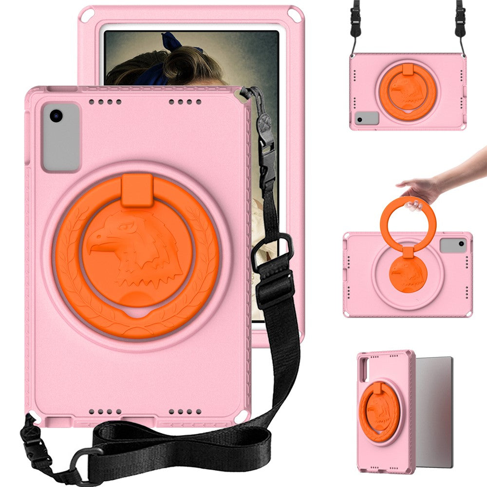 For Lenovo Tab M10 Plus (3rd Gen) TB-125F 10.6 / Xiaomi Redmi Pad 10.6 Tablet Case EVA+PC Anti-drop Tablet Cover - Pink