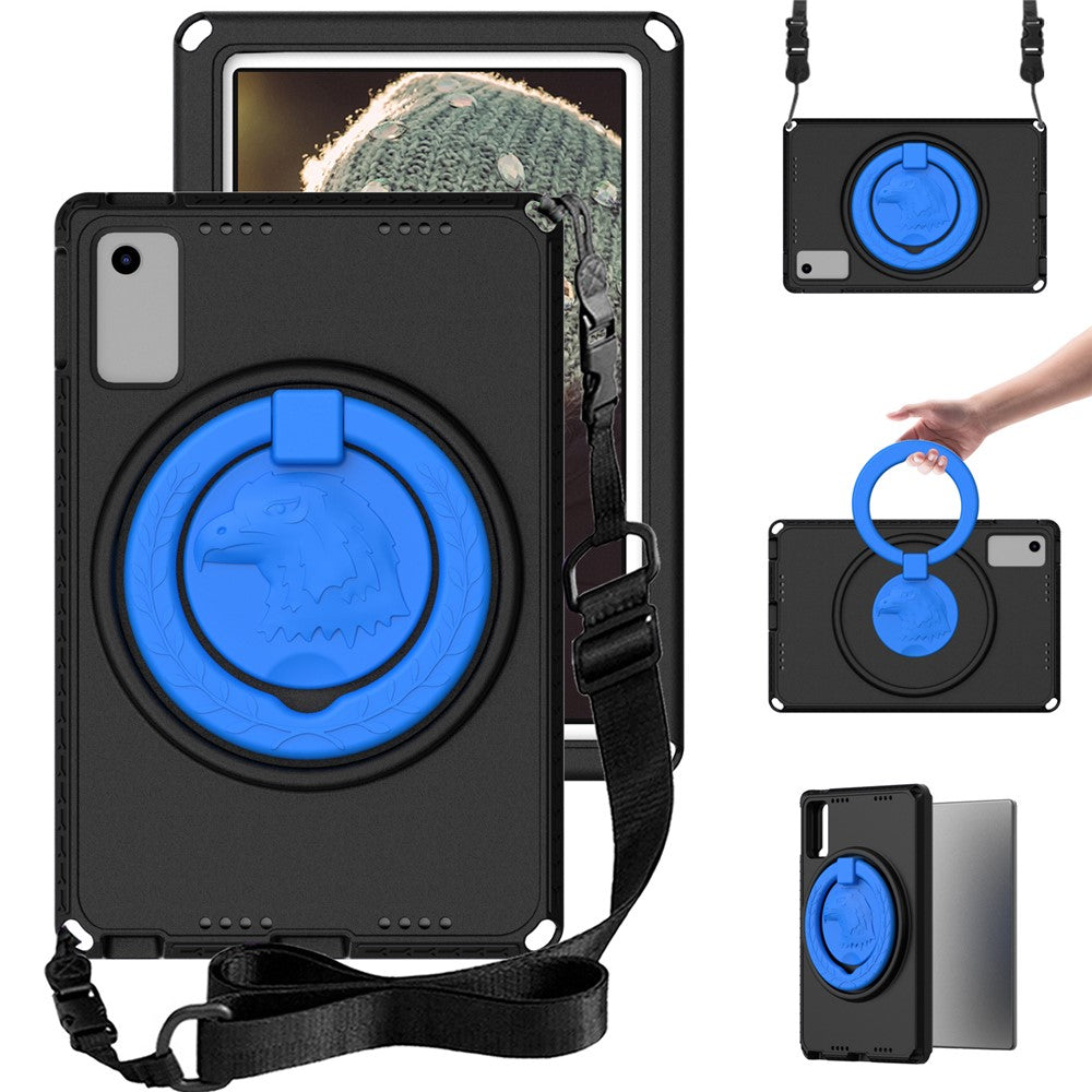 For Lenovo Tab M10 Plus (3rd Gen) TB-125F 10.6 / Xiaomi Redmi Pad 10.6 Tablet Case EVA+PC Anti-drop Tablet Cover - Black