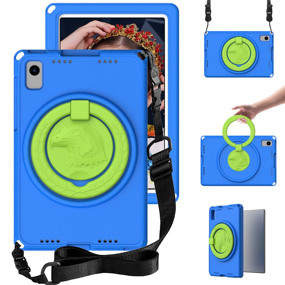 For Lenovo Tab M10 Plus (3rd Gen) TB-125F 10.6 / Xiaomi Redmi Pad 10.6 Tablet Case EVA+PC Anti-drop Tablet Cover - Blue