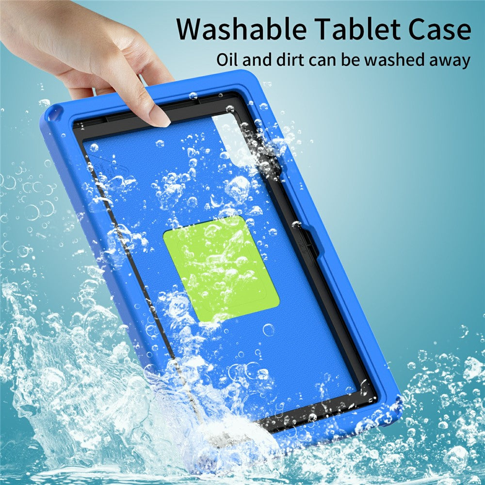 For Lenovo Tab M10 Plus (3rd Gen) TB-125F 10.6 / Xiaomi Redmi Pad 10.6 Tablet Case EVA+PC Anti-drop Tablet Cover - Blue
