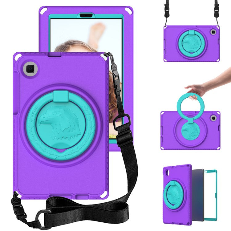 For Samsung Galaxy Tab A9 / A 8.0 (2019) SM-T290 (Wi-Fi) / SM-T295 (LTE) / Tab A7 Lite 8.7-inch (2020) T220 / T225 Tablet Cover - Purple