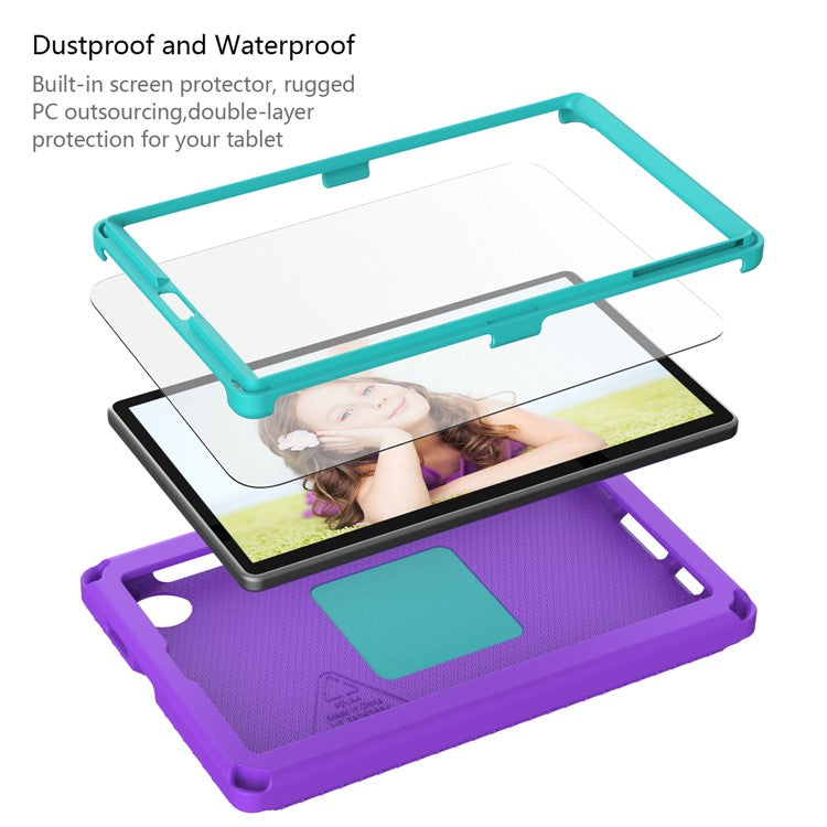 For Samsung Galaxy Tab A9 / A 8.0 (2019) SM-T290 (Wi-Fi) / SM-T295 (LTE) / Tab A7 Lite 8.7-inch (2020) T220 / T225 Tablet Cover - Purple