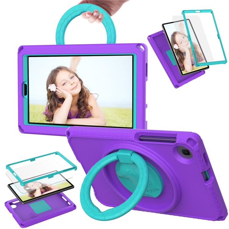 For Samsung Galaxy Tab A9 / A 8.0 (2019) SM-T290 (Wi-Fi) / SM-T295 (LTE) / Tab A7 Lite 8.7-inch (2020) T220 / T225 Tablet Cover - Purple