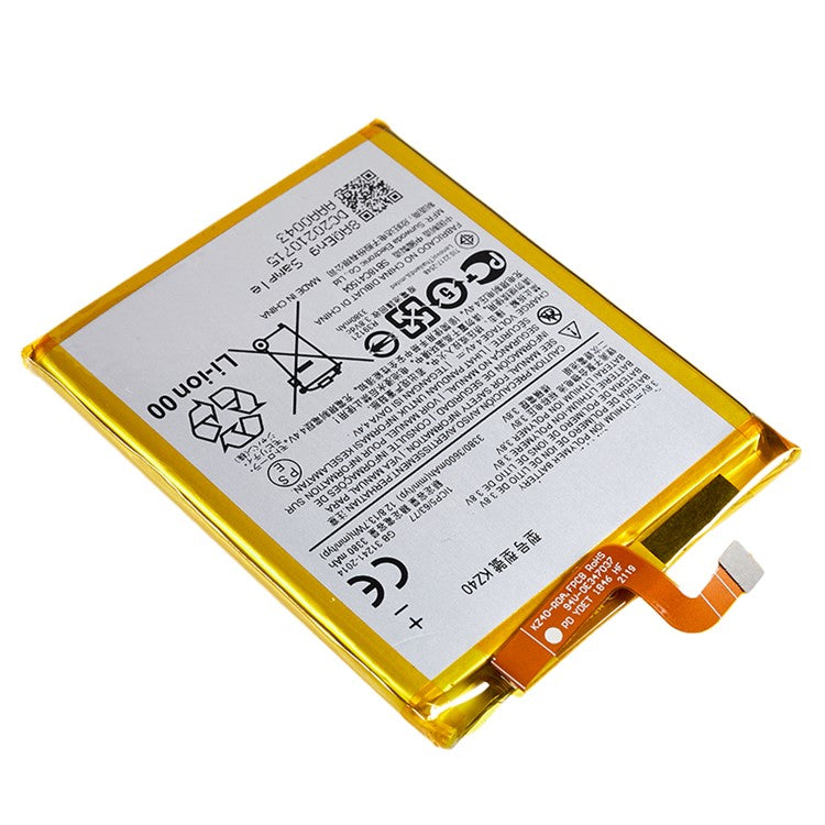For Motorola Moto Z4 3.8V 3380mAh Li-ion Battery Replacement Part, Encode: KZ40 (without Logo)