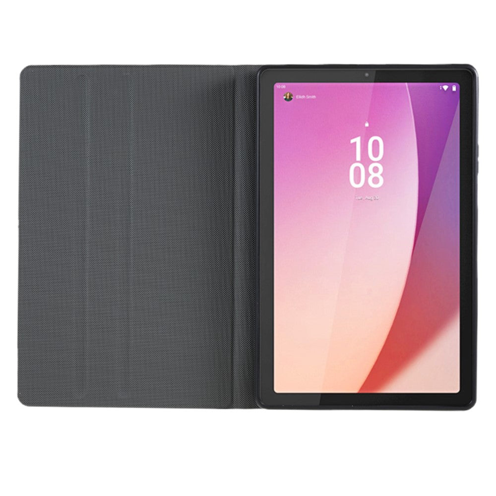 For Lenovo Tab M9 PU Leather Tablet Case Foldable Stand Protective Tablet Cover - Red