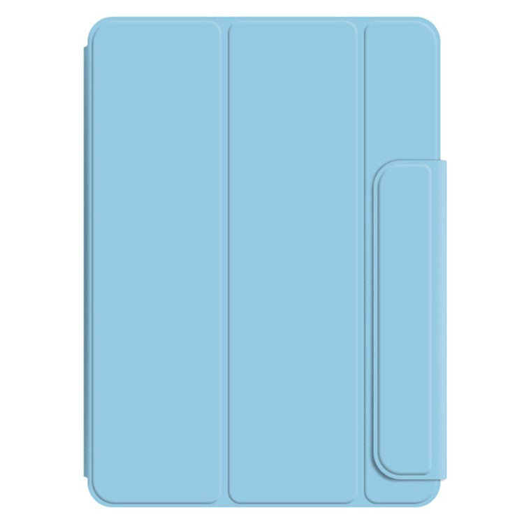For OnePlus Pad PU Leather Tablet Case Magnetic Tri-fold Protective Cover with Stand - Blue