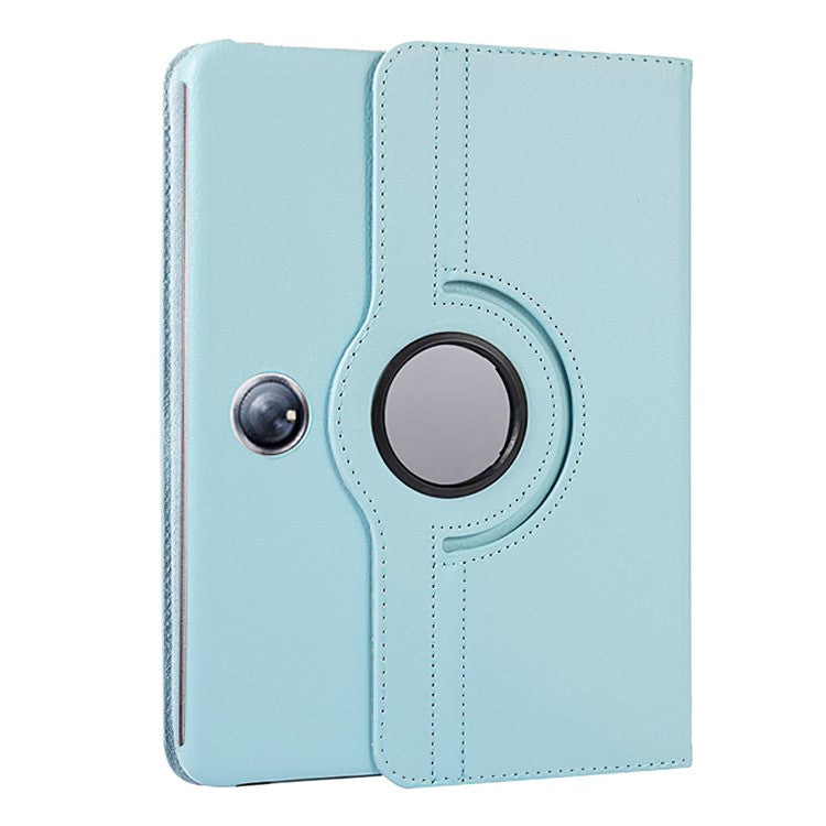 ENKAY HAT PRINCE For Oppo Pad 2 / OnePlus Pad Leather+PC Tablet Case 360 Degree Rotating Stand Cover with Auto Sleep / Wake - Baby Blue
