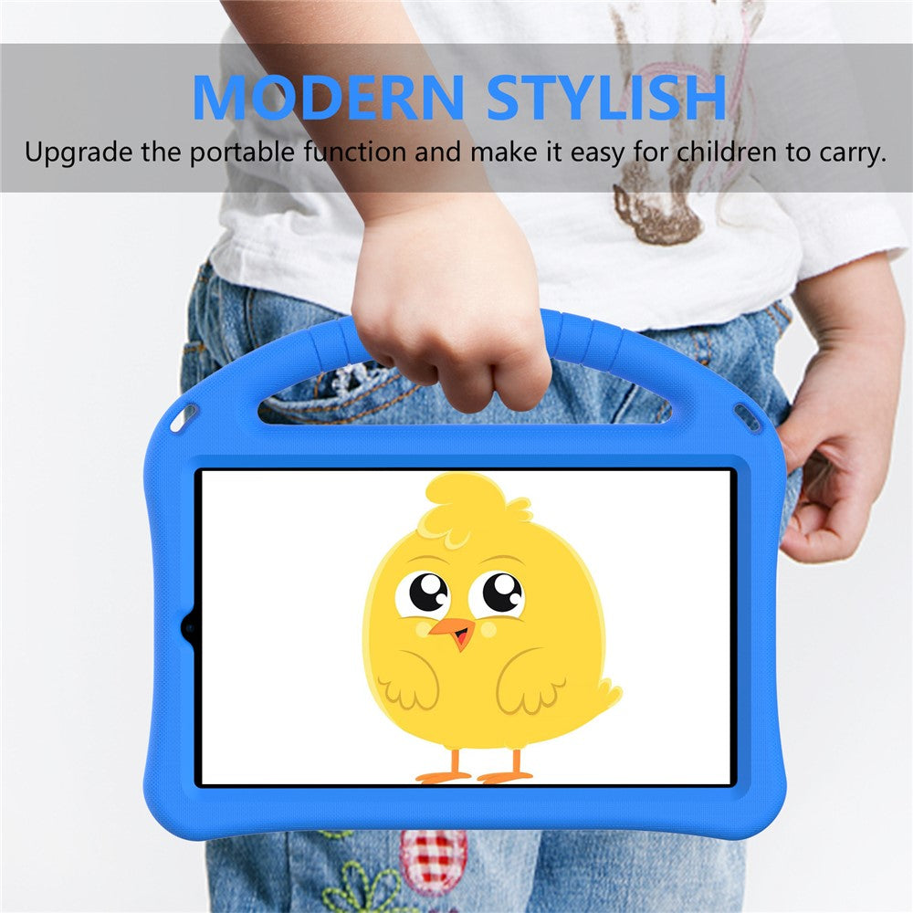 For Lenovo Tab M9 Handle Design Tablet Case Kickstand Shockproof EVA Protective Cover - Blue