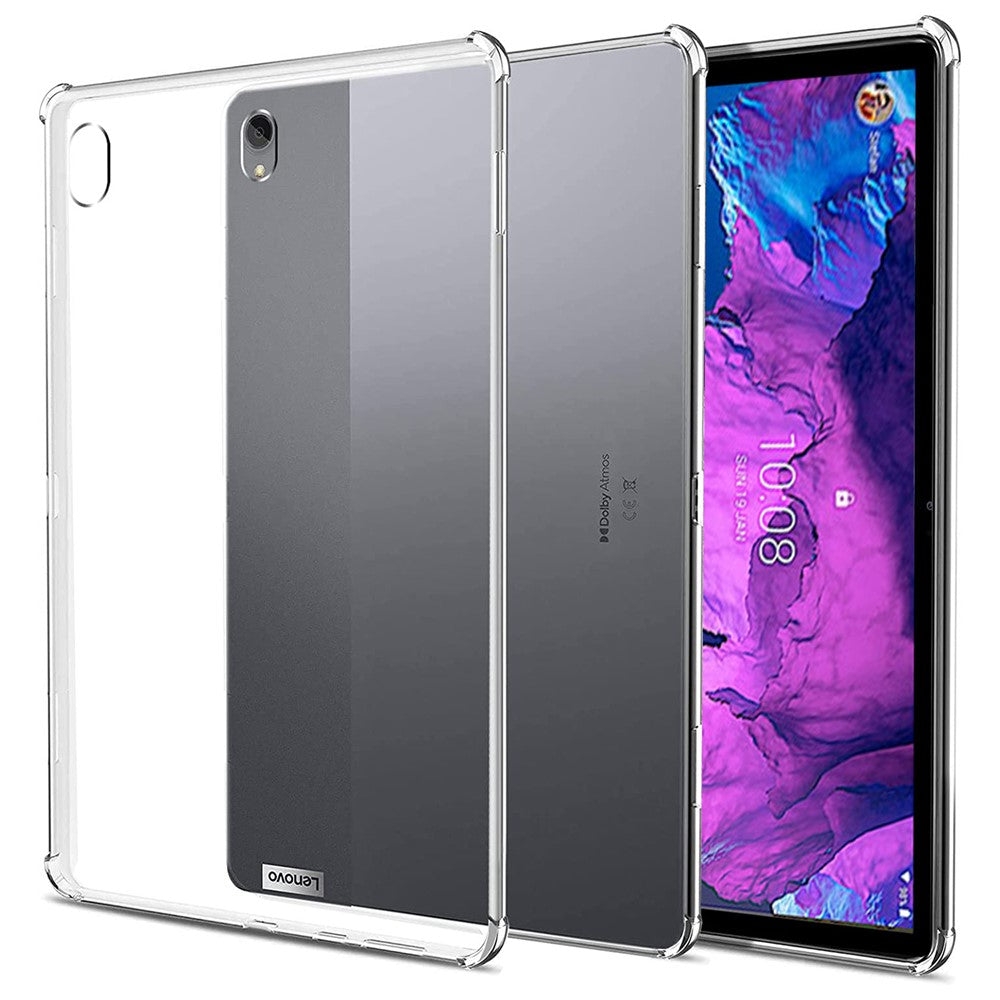 For Lenovo Tab P11 5G TPU Tablet Case Reinforced Corners Drop-proof Clear Tablet Cover