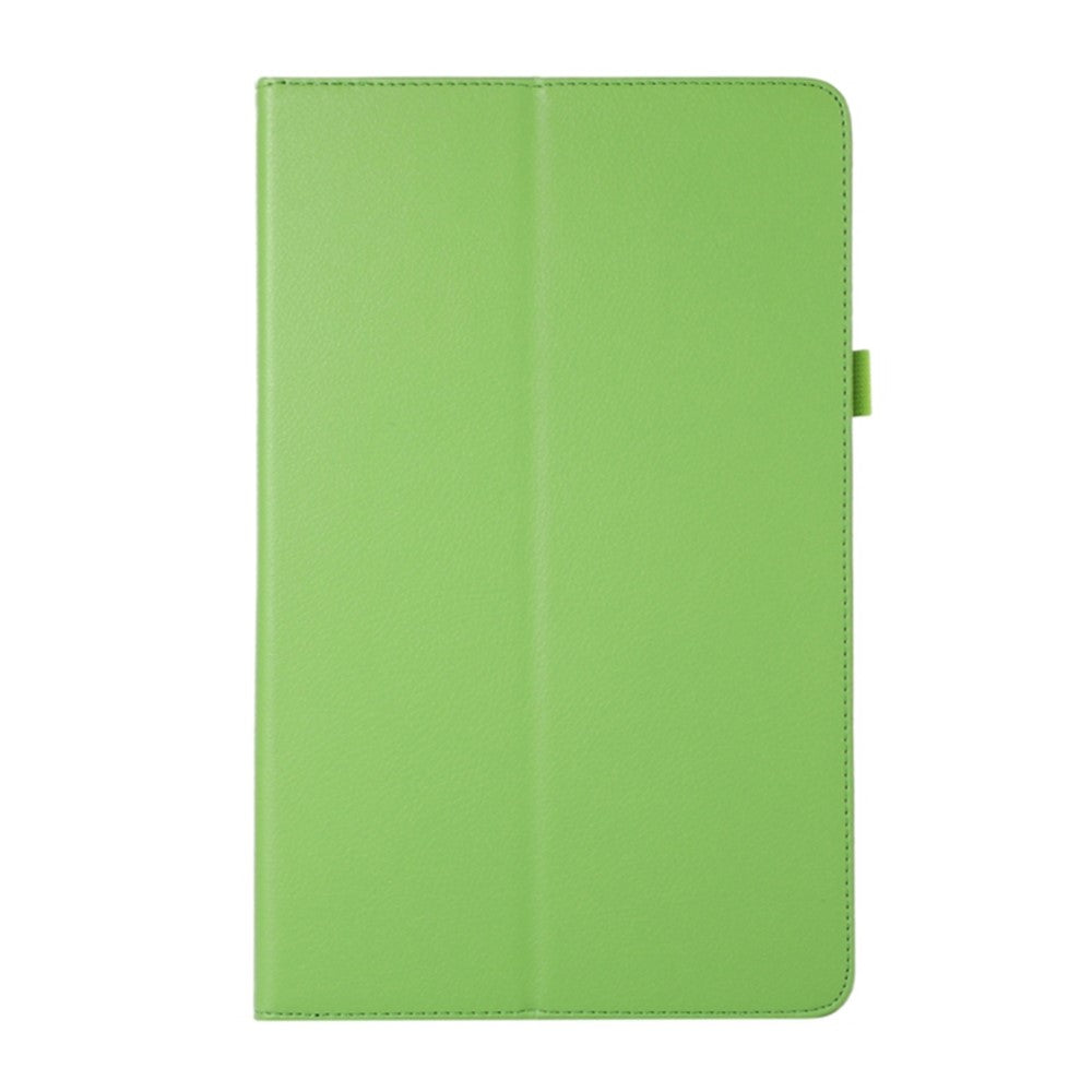 PU Leather Flip Cover for Lenovo Tab M8 (4th Gen) 2024 TB-301XU / M8 (4th Gen) 2023 TB-300FU Litchi Texture Tablet Case Stand - Green
