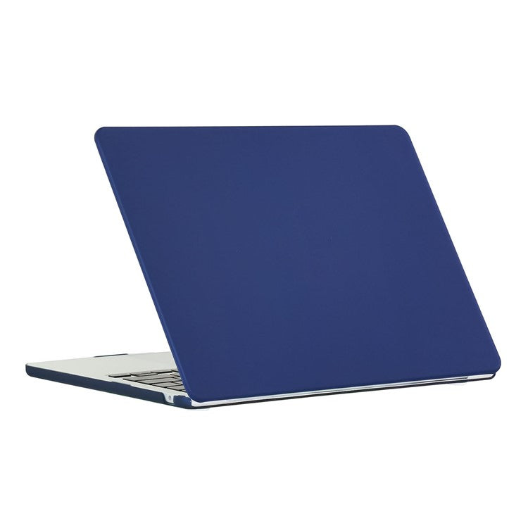 For Macbook Air 15 inch (2025) / (2024) A3114 M3 / (2023) M2 A2941 Laptop Case Anti-Scratch Hard PC Matte Notebook Cover - Peony Blue
