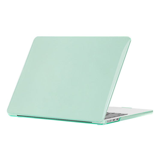 For Macbook Air 15 inch (2025) / (2024) A3114 M3 / (2023) M2 A2941 Laptop Case Transparent Hard PC Protective Cover - Green