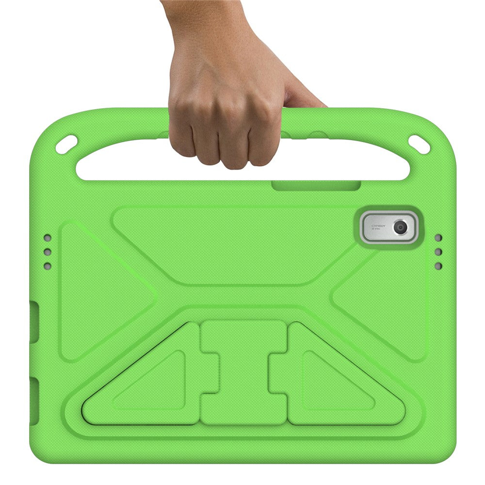 For Lenovo Tab M9 Kickstand Tablet Case Hand Grip EVA Shockproof Cover - Green