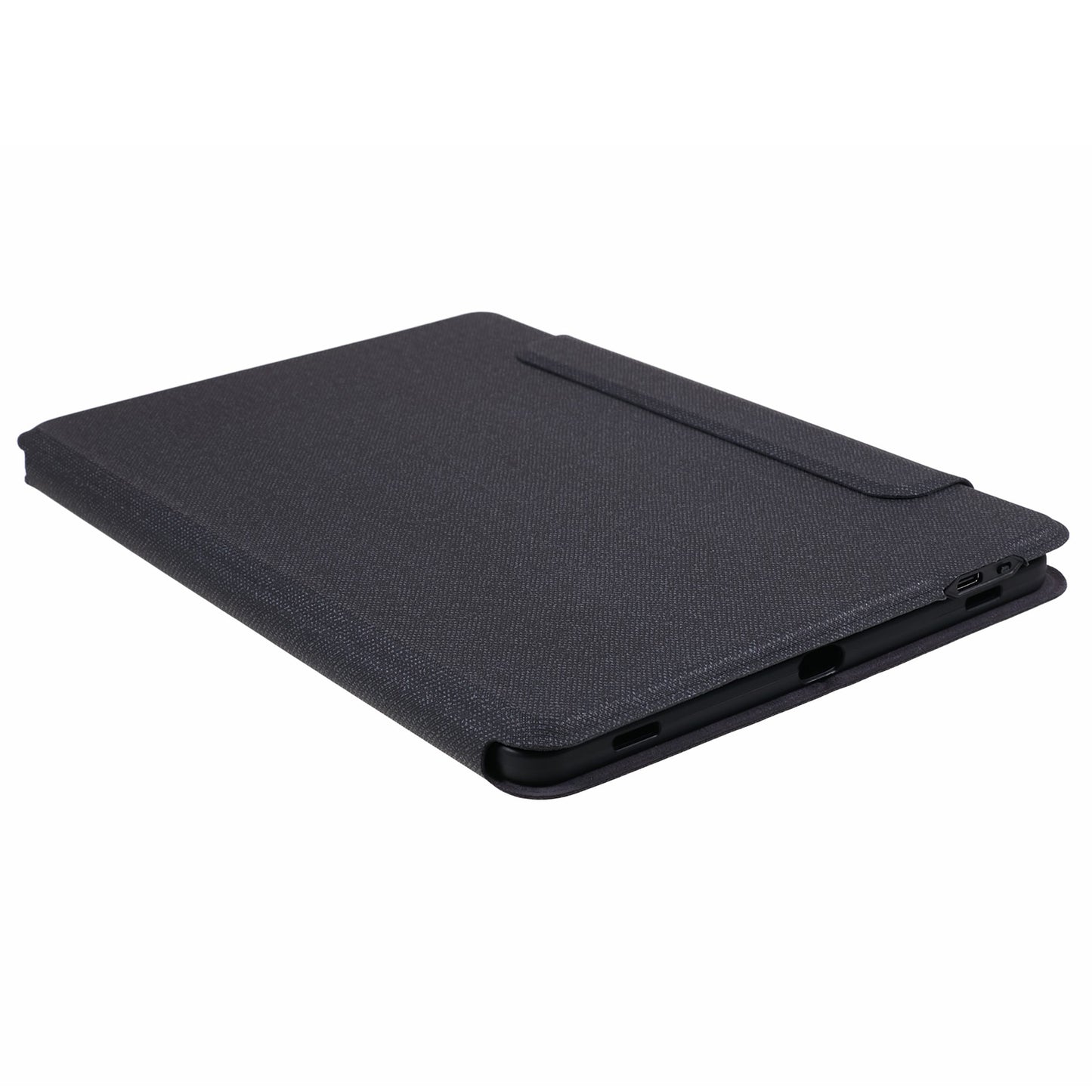 For Samsung Galaxy Tab S9 / S9 FE Leather Case + Touchpad Bluetooth Keyboard with Backlit