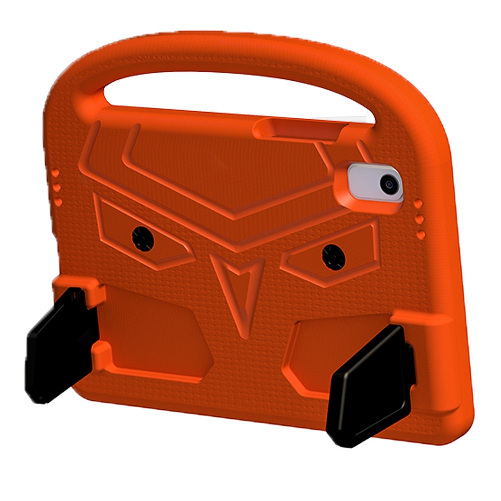 For Lenovo Tab M9 Sparrow Style EVA Case Foldable Kickstand Tablet Protective Cover with Portable Handle - Orange