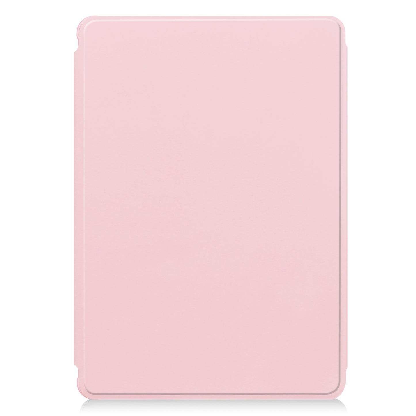 For Samsung Galaxy Tab S9 FE+ Case with Bluetooth Keyboard Rotary Stand Tablet Cover - Pink