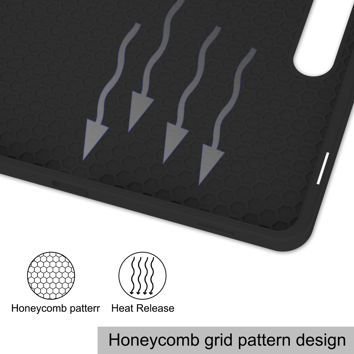 For Samsung Galaxy Tab S9 FE / Tab S9 Smart Case PU Leather+TPU Trifold Stand Tablet Cover with Pencil Holder - Purple