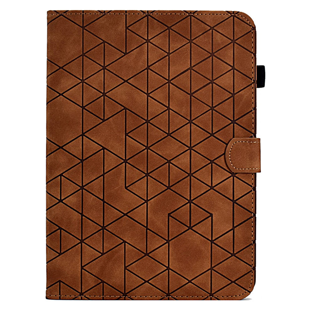 For Lenovo Tab M10 Plus (3rd Gen) Case Card Slots Tablet Leather Cover - Brown