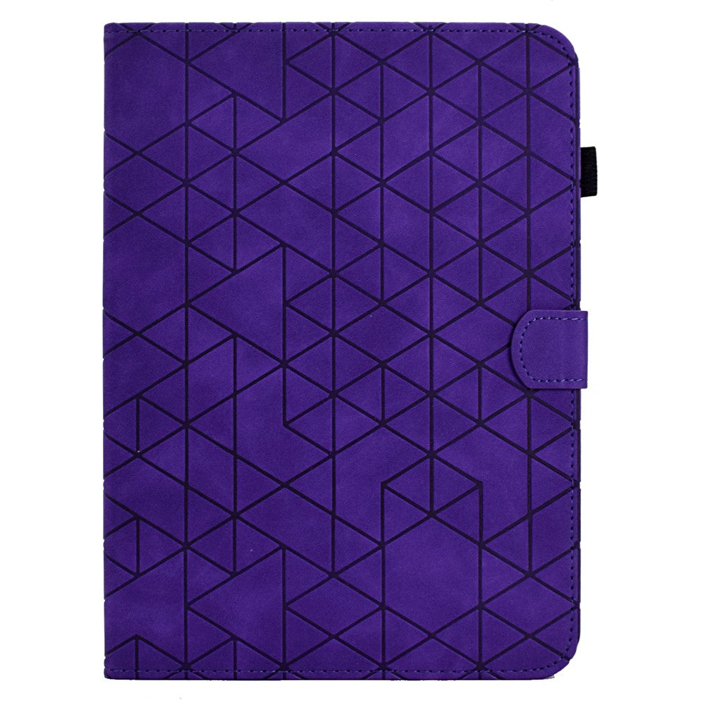 For Lenovo Tab P11 Gen 2 TB-350 Case PU Leather Card Slots Tablet Stand Cover - Purple