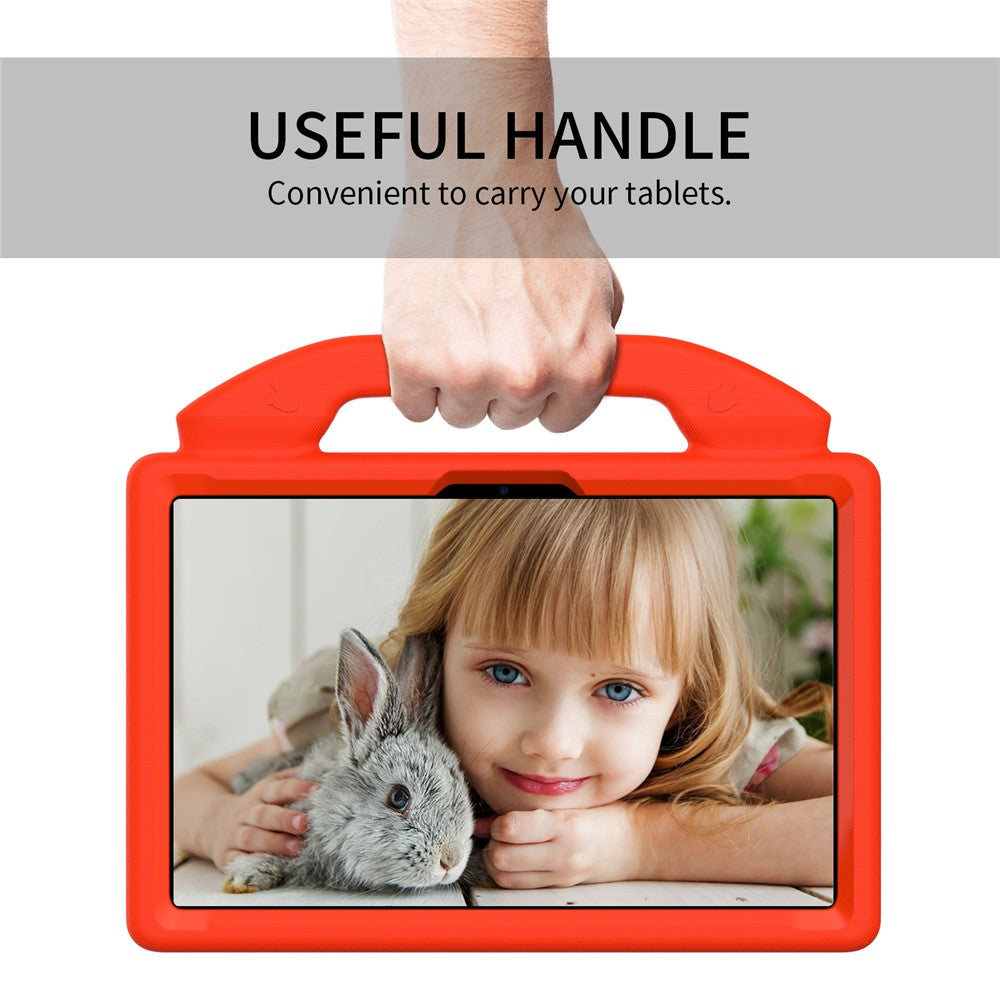 For Lenovo Tab P11 Pro Gen 2 EVA Case Thumbs Up Integrated Kickstand Tablet Cover - Red