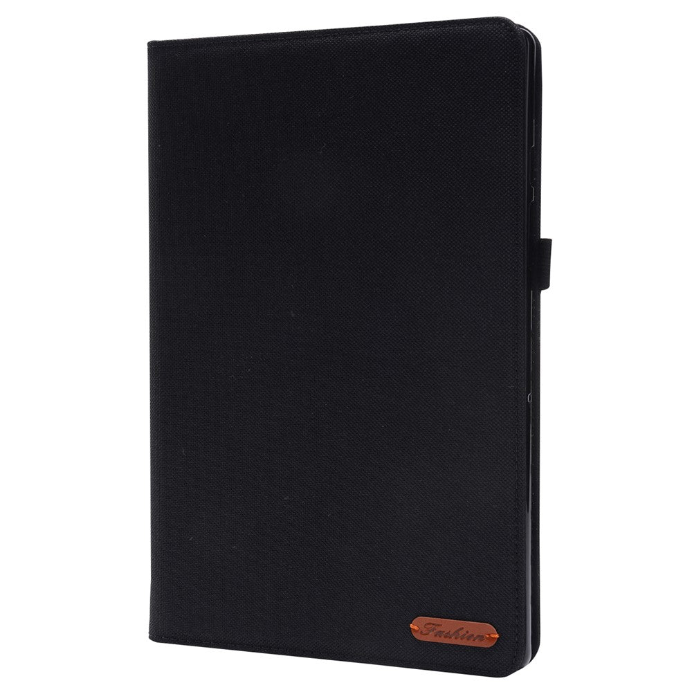 For Lenovo Tab M10 (Gen 3) Leather Case Business Folio Stand Tablet Cover with Card Slot - Black