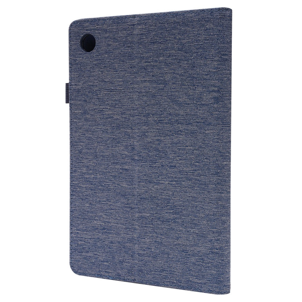 For Lenovo Tab M10 (Gen 3) Leather Case Business Folio Stand Tablet Cover with Card Slot - Blue