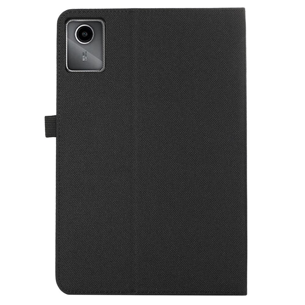 For Lenovo Tab M11 / Xiaoxin Pad 11 2024 Case PU Leather Card Holder Tablet Stand Cover - Black
