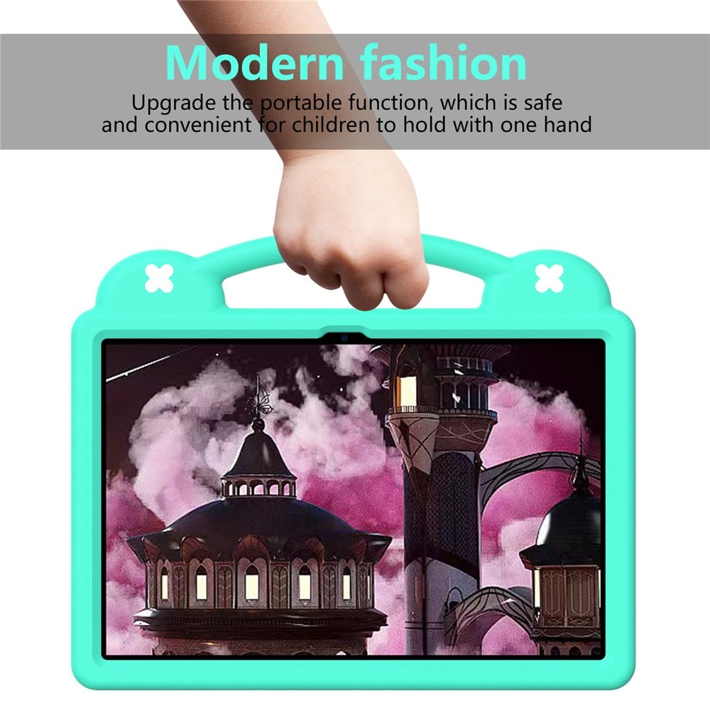 For Lenovo Tab P12 EVA Case with Kickstand Drop Protective Rugged Tablet Cover - Green