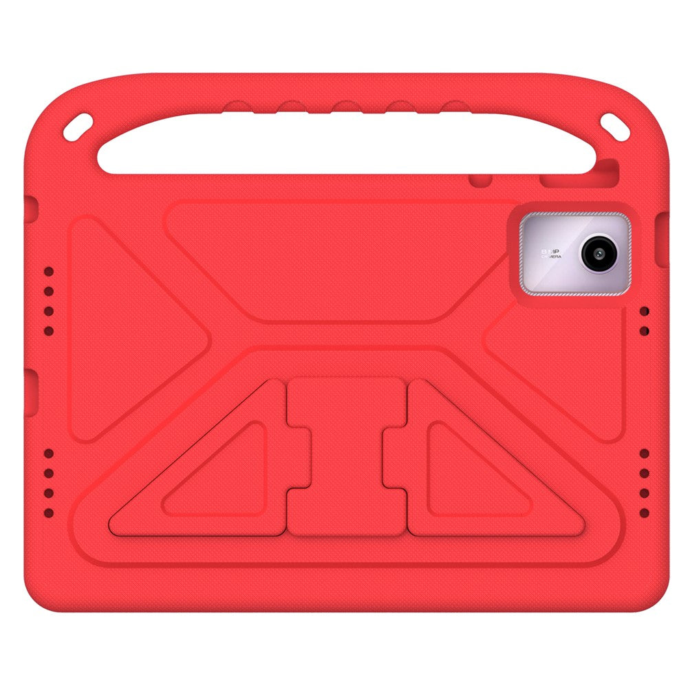 For Lenovo Tab M11 / Xiaoxin Pad 11 2024 Case EVA Handle Kickstand Tablet Cover - Red