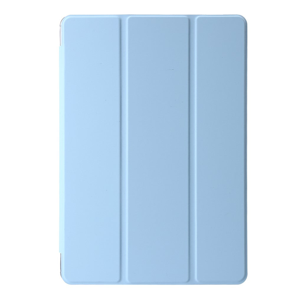For Lenovo Tab M11 / Xiaoxin Pad 11 2024 Case TPU+Acrylic+PU Tablet Cover with Tri-fold Stand - Baby Blue