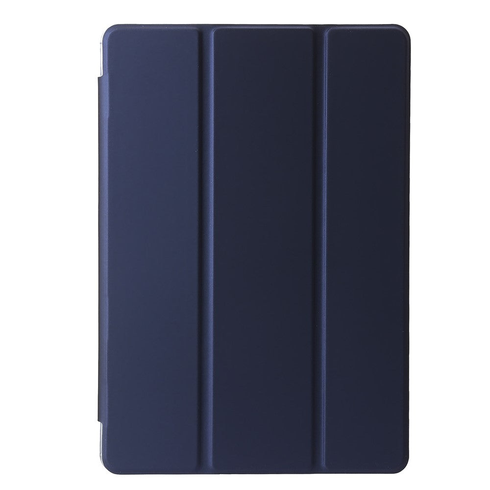 For Lenovo Tab M11 / Xiaoxin Pad 11 2024 Case TPU+Acrylic+PU Tablet Cover with Tri-fold Stand - Dark Blue