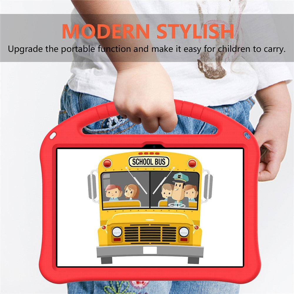 For Lenovo Tab M11 / Xiaoxin Pad 11 2024 Tablet Case with Handle Drop Proof EVA Cover - Red