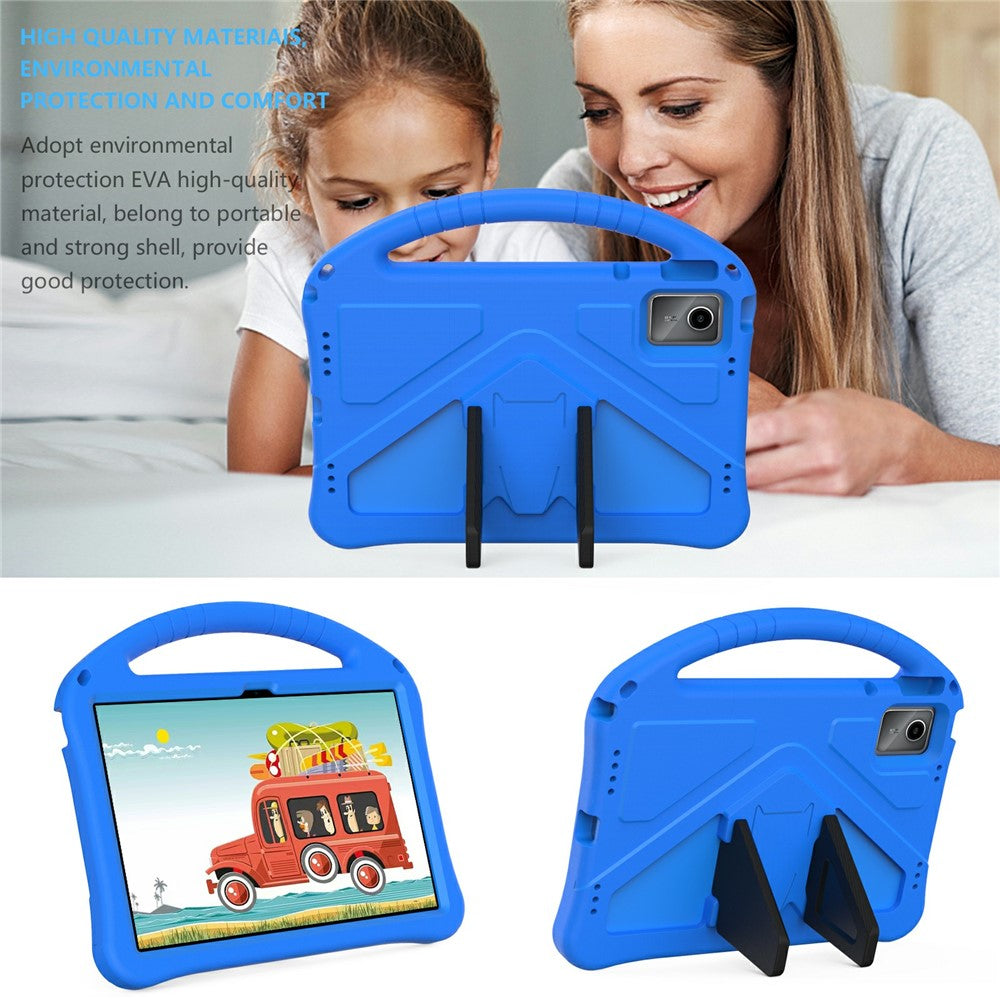 For Lenovo Tab M11 / Xiaoxin Pad 11 2024 Tablet Case with Handle Drop Proof EVA Cover - Blue