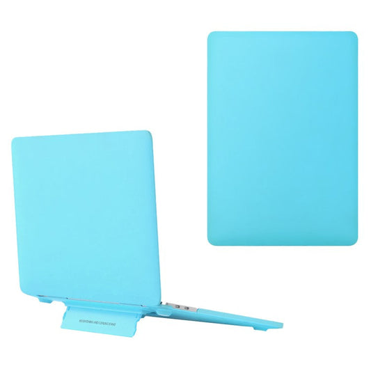 For MacBook Pro 16 inch (2024) (2023) (2021) (A2485 / A2780 / A2991) Case Kickstand Heat Dissipation Laptop Cover - Blue