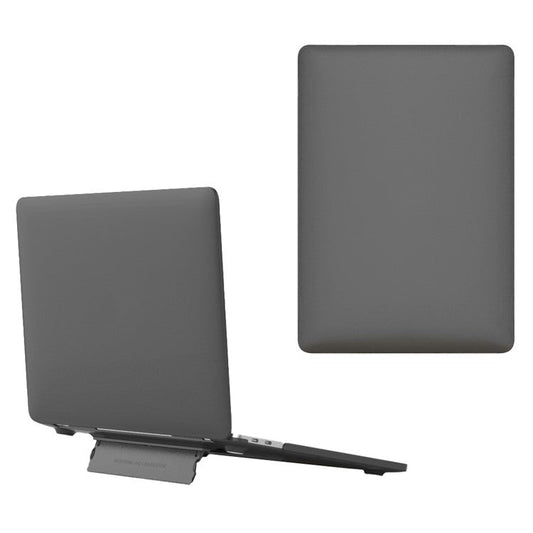For MacBook Pro 16 inch (2024) (2023) (2021) (A2485 / A2780 / A2991) Case Kickstand Heat Dissipation Laptop Cover - Black