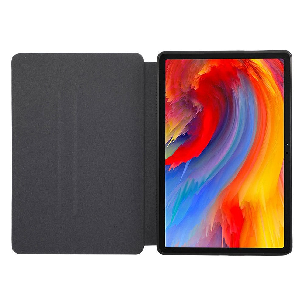 For Lenovo Tab M11 / Xiaoxin Pad 11 2024 Tablet Case Auto Sleep / Wake Folio Stand Cover - Black