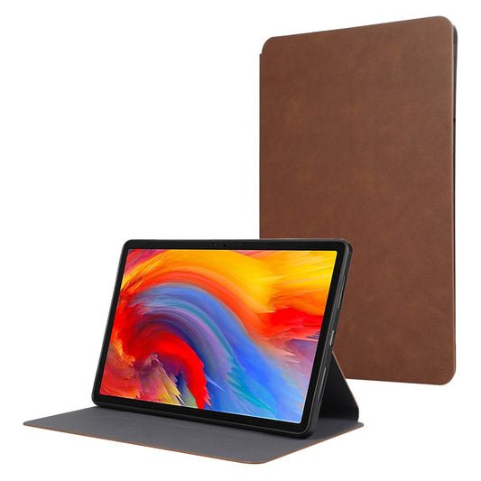For Lenovo Tab M11 / Xiaoxin Pad 11 2024 Tablet Case Auto Sleep / Wake Folio Stand Cover - Brown