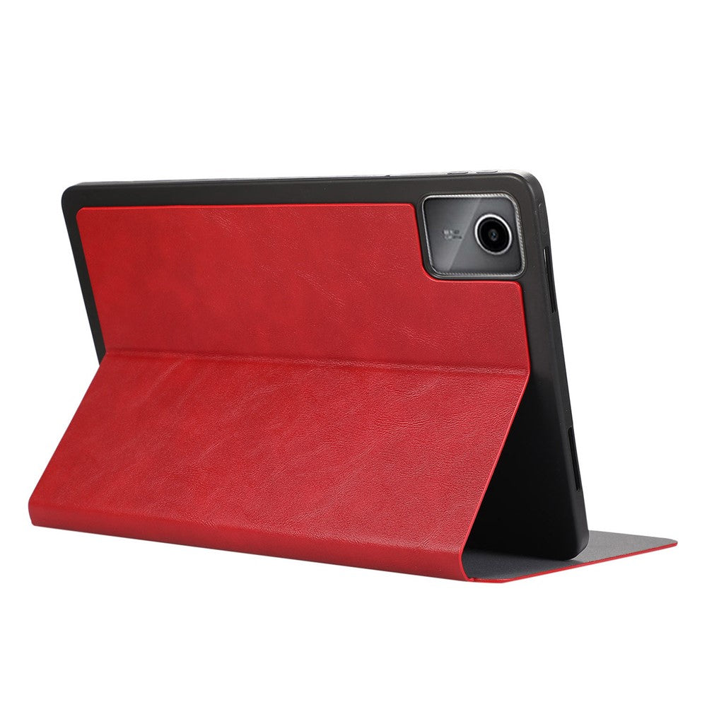 For Lenovo Tab M11 / Xiaoxin Pad 11 2024 Tablet Case Auto Sleep / Wake Folio Stand Cover - Red