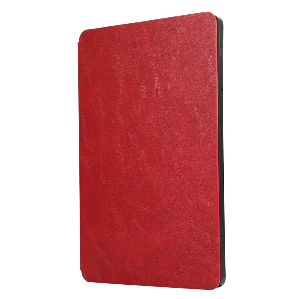 For Lenovo Tab M11 / Xiaoxin Pad 11 2024 Tablet Case Auto Sleep / Wake Folio Stand Cover - Red