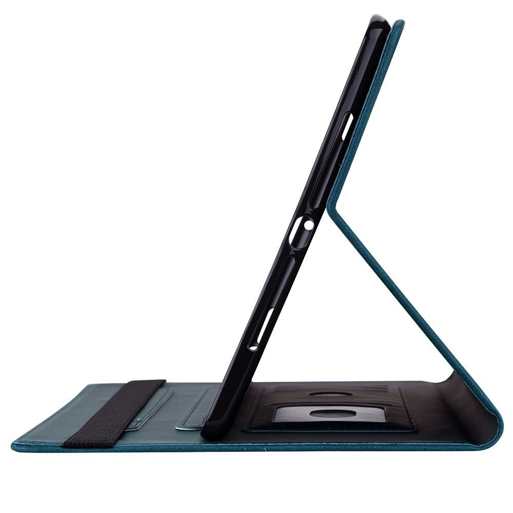 For Lenovo Tab M11 / Xiaoxin Pad 11 2024 Case Tablet Leather Cover with Card Slots - Dark Blue