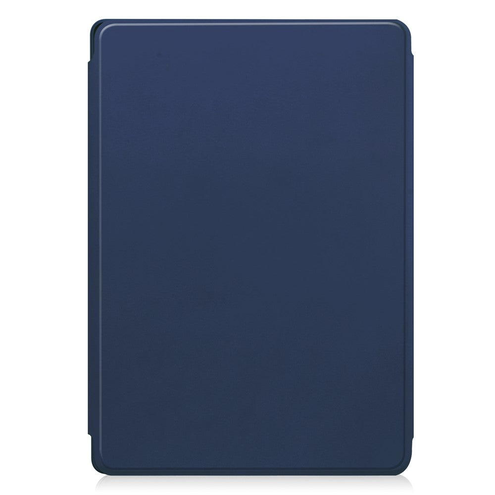 For Lenovo Tab M11 / Xiaoxin Pad 11 2024 Tablet Case 360-Degree Rotating Stand Anti-fall Cover (without Keyboard) - Dark Blue