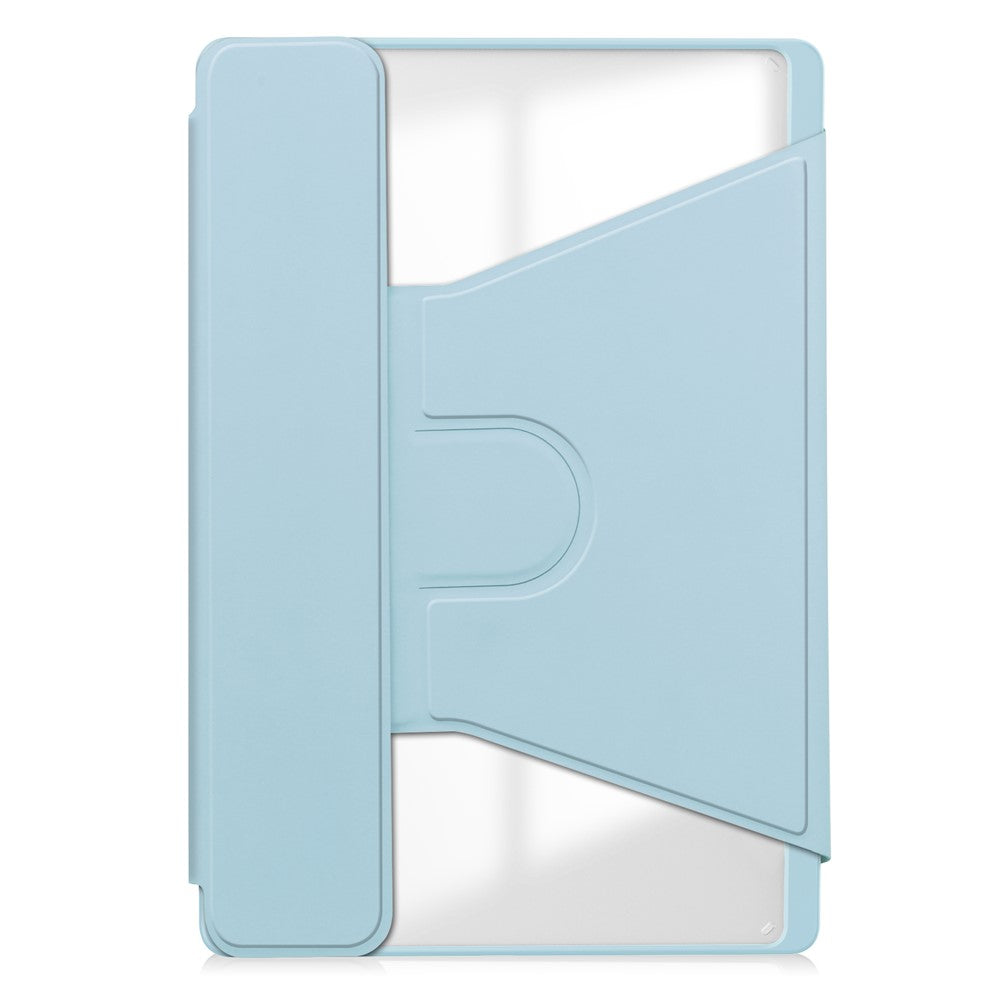 For Lenovo Tab M11 / Xiaoxin Pad 11 2024 Tablet Case 360-Degree Rotating Stand Anti-fall Cover (without Keyboard) - Sky Blue