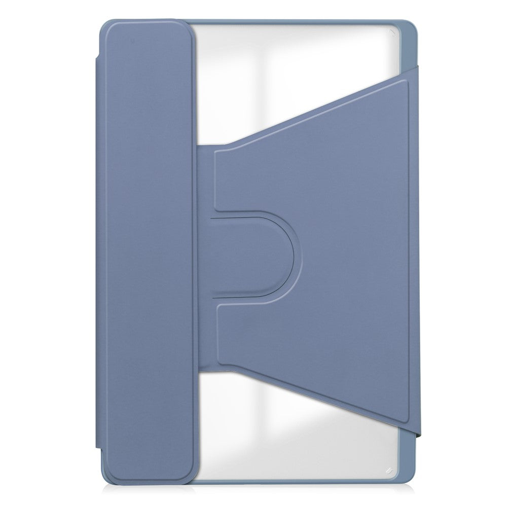 For Lenovo Tab M11 / Xiaoxin Pad 11 2024 Tablet Case 360-Degree Rotating Stand Anti-fall Cover (without Keyboard) - Purple