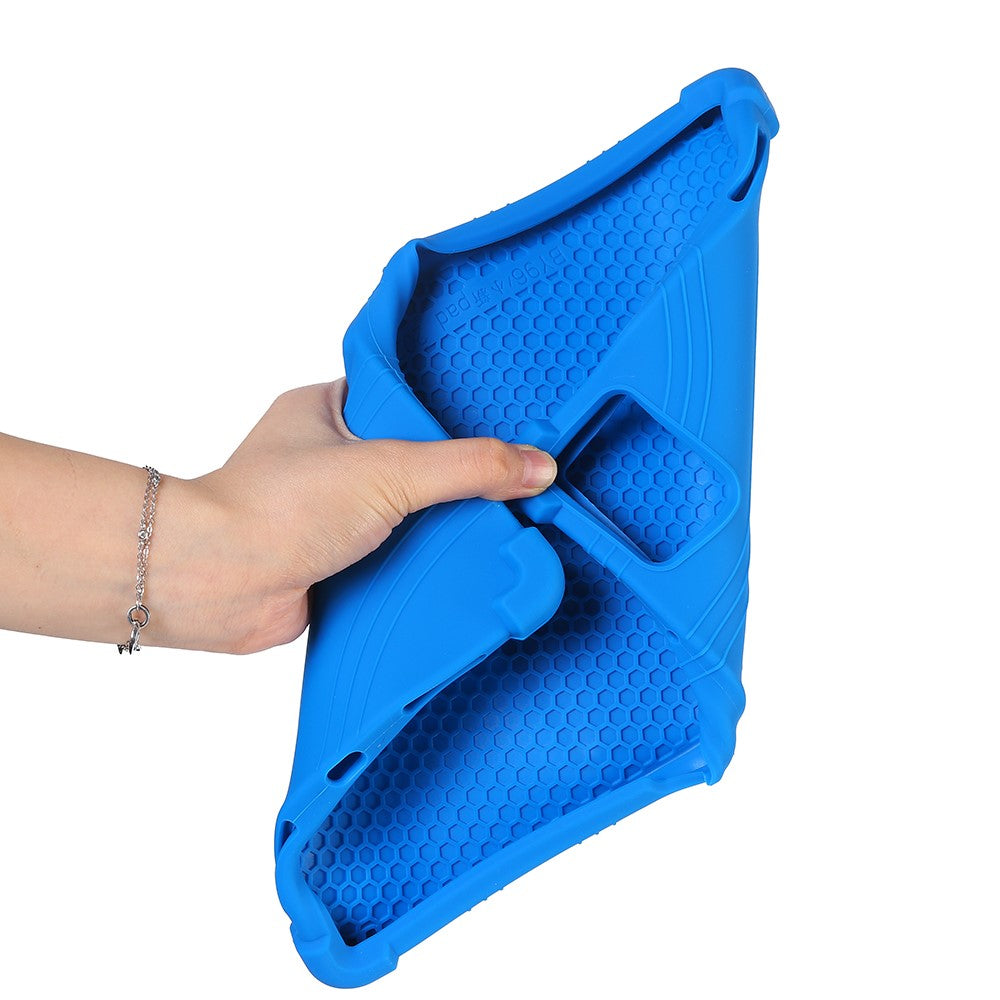 For Lenovo Tab M11 / Xiaoxin Pad 11 2024 Kickstand Case Reinforced Corners Silicone Cover - Green