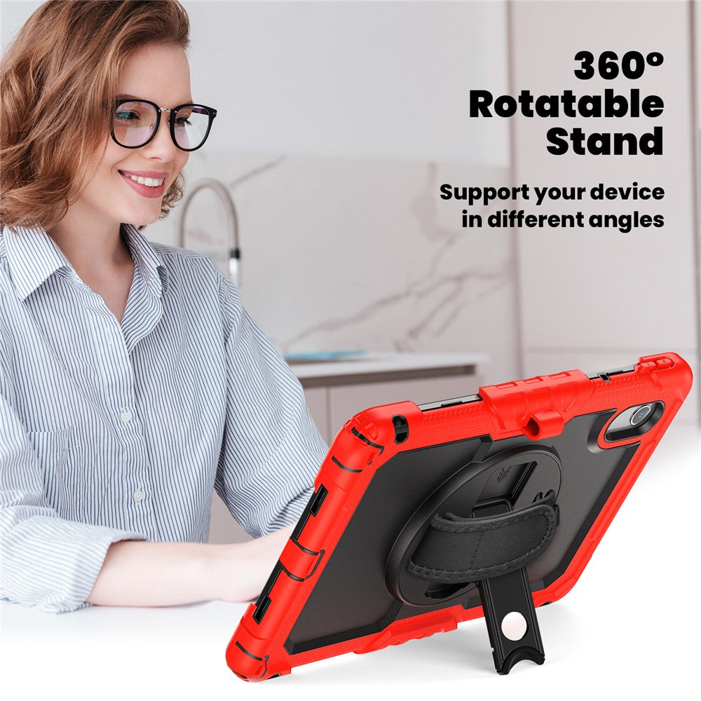 For Lenovo Xiaoxin Pad 11 2025 / 2024 / Idea Tab / K11 Gen 2 / M11 / K11 LTE (2024) Case PC+Silicone Tablet Cover - Black+Red