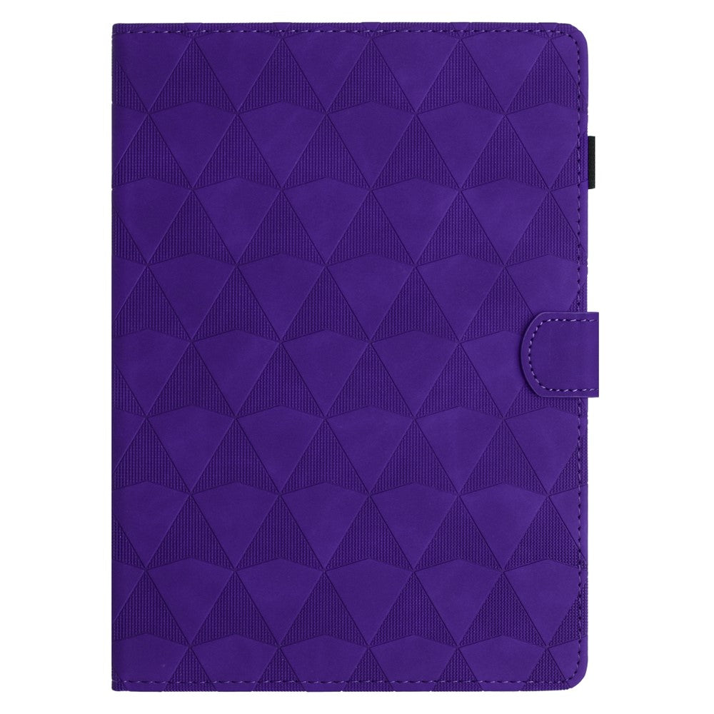 For Lenovo Tab M11 / Xiaoxin Pad 11 2024 Case Leather Stand Flip Tablet Cover with Card Holder - Purple