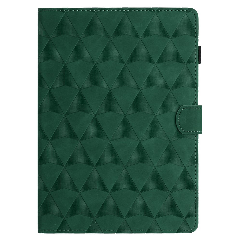 For Lenovo Tab M11 / Xiaoxin Pad 11 2024 Case Leather Stand Flip Tablet Cover with Card Holder - Green