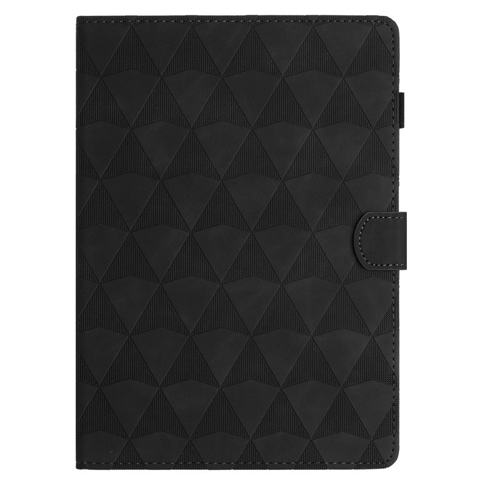 For Lenovo Tab M11 / Xiaoxin Pad 11 2024 Case Leather Stand Flip Tablet Cover with Card Holder - Black