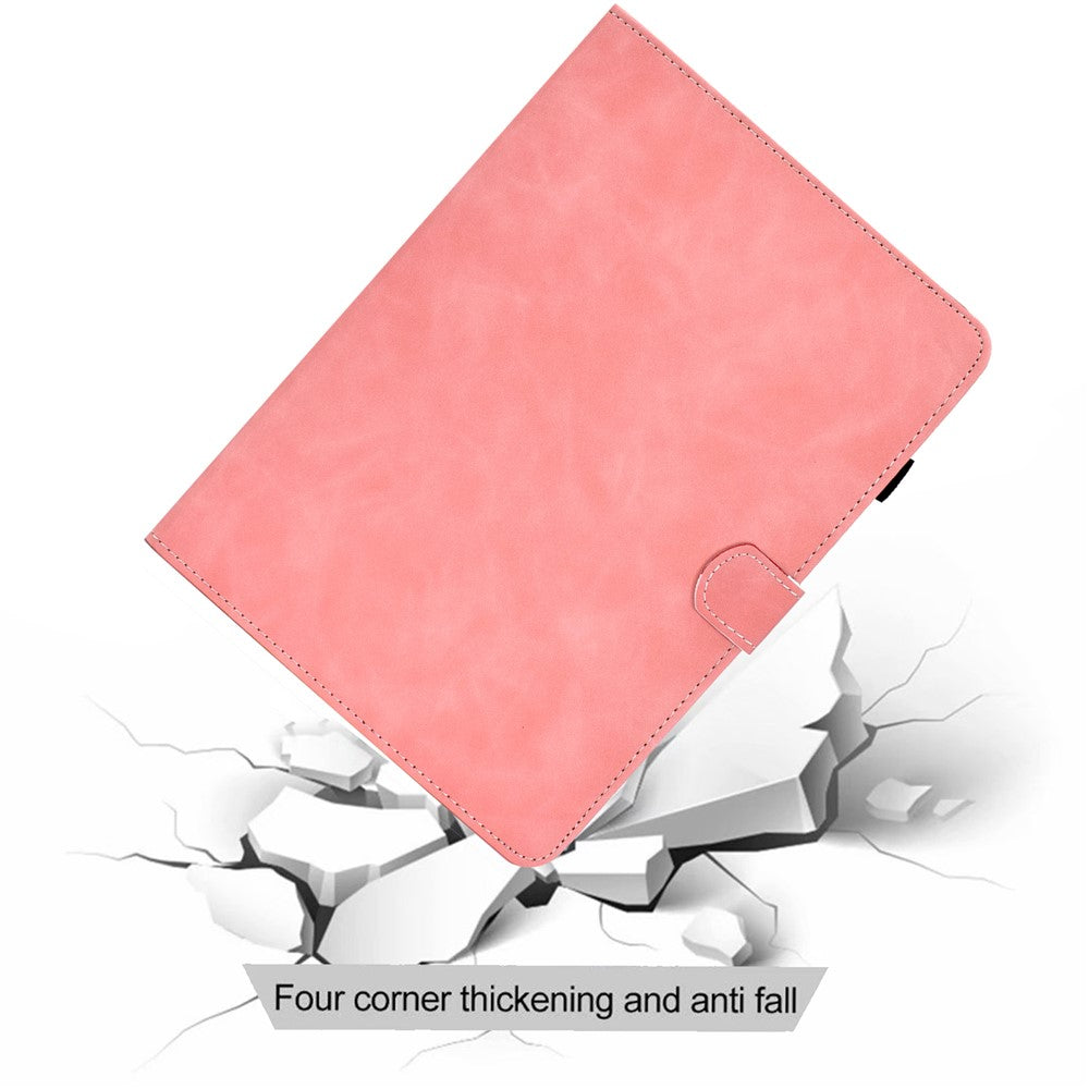 For Lenovo Tab M11 / Xiaoxin Pad 11 2024 Tablet Cover Shockproof Leather Card Holder Stand Case - Pink